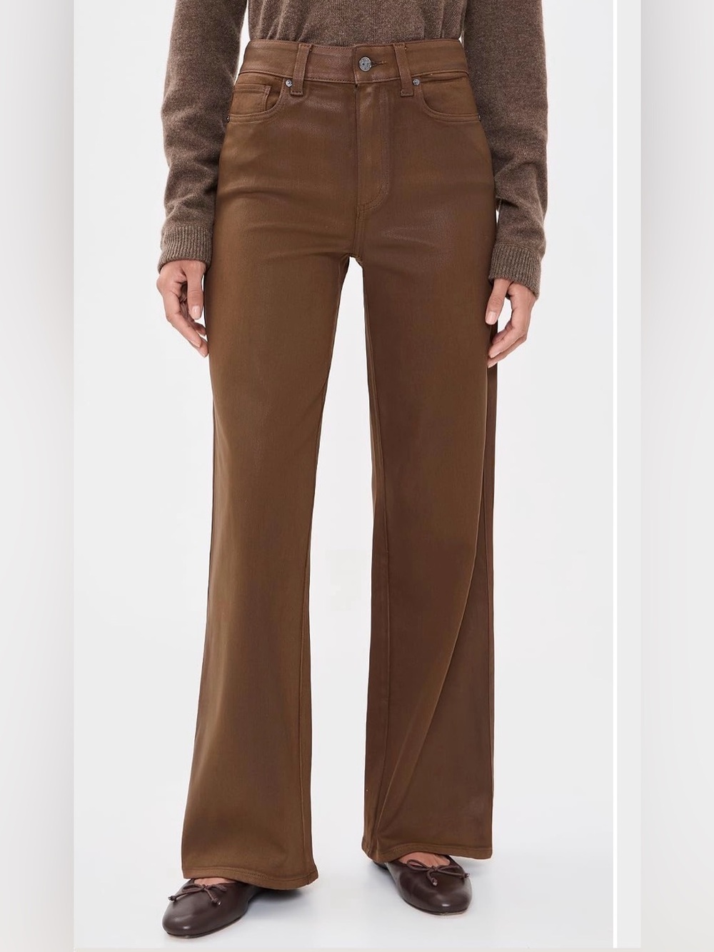 PAIGE Coated Anessa Jeans